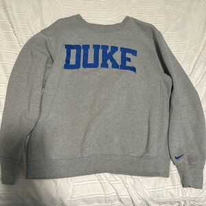 Duke nike hoodie, size medium